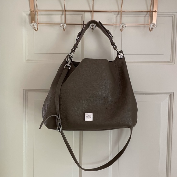 *RARE* MULBERRY Taupe Calfskin Freya Hobo Bag - Picture 2 of 13